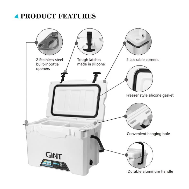 High Quality Roto Molded Plastic Ice Chest Cooler Box manufacturers