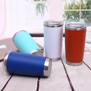Caneca de viagem do copo de aço inoxidável 20 oz para escritório