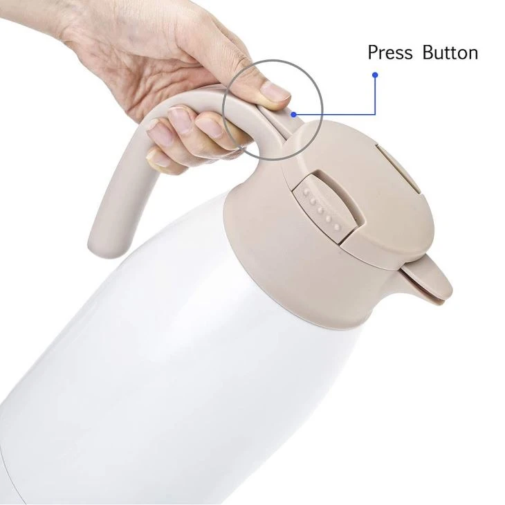 Thermal Coffee Pot Hot & Cold Retention Non-Slip Silicone Base